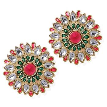 Multicolor pearl studs 1