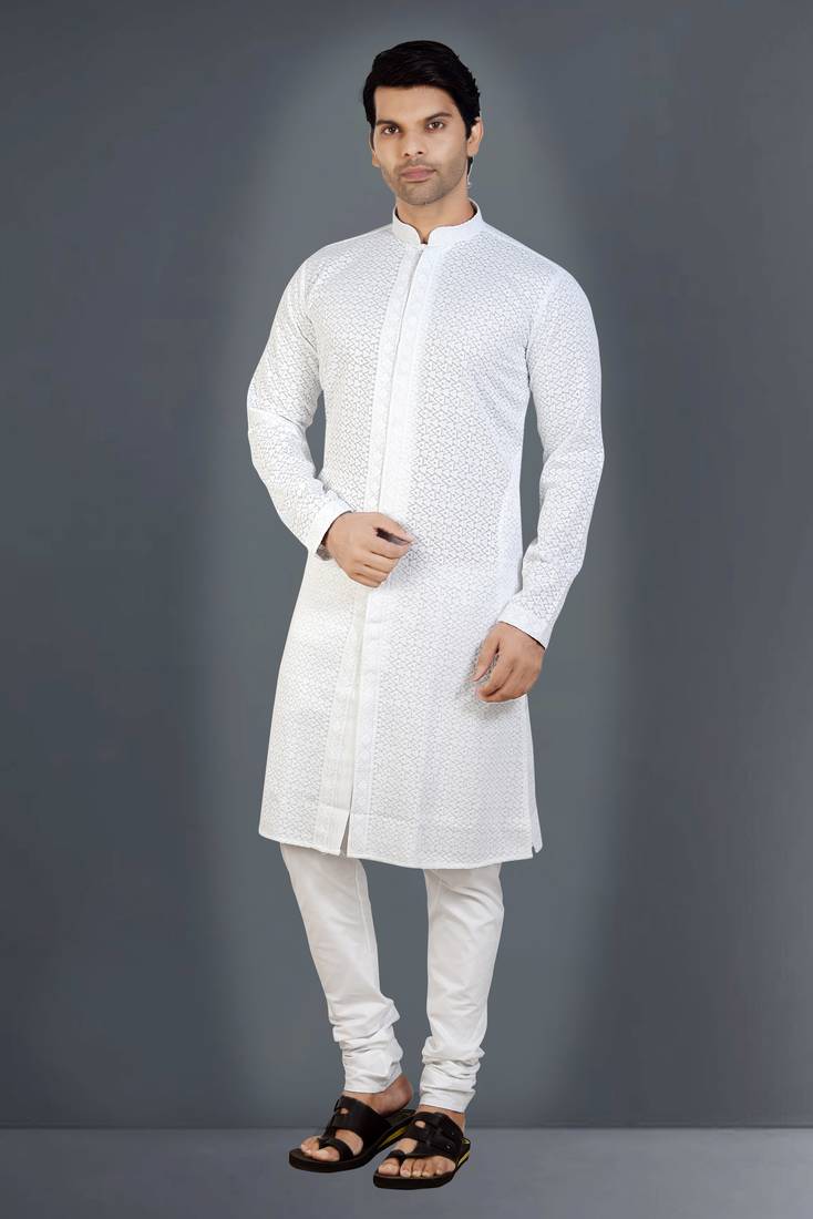 chikankari kurta pajama