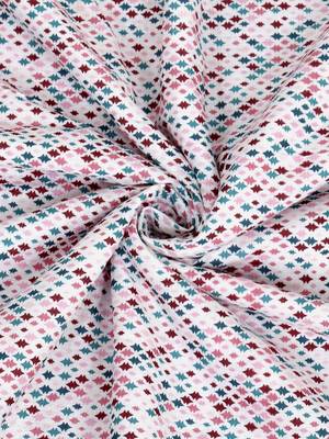 NEUDIS By Dhrohar Soft Single Bed Reversible Microfibre Printed Comforter for AC Room -  250 GSM - Pink 3