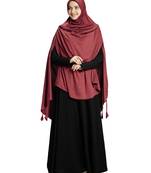 Mehar Hijab Women's Stylish Ulema Drip Drop Hijab