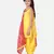 Silk Kurti Dhoti With Leheriya Dupatta For Girls-Yellow