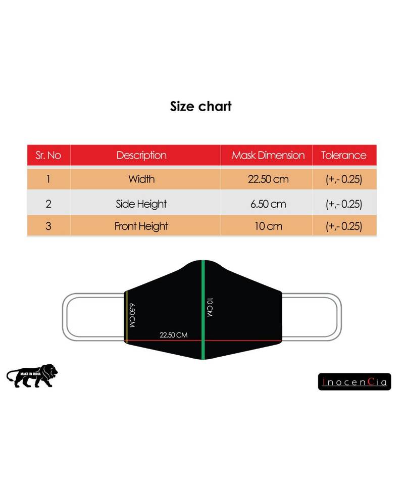 Green  Reusable Twin Layered Floral Printed Community Face Mask for Adult