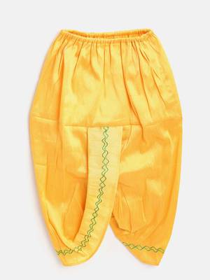 Green Attached Jacket Kurta Dhoti For Baby Boy 2