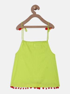 Green Infant Adjustable Cotton Jhabla 2