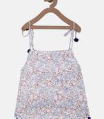 White Infant Adjustable Cotton Jhabla