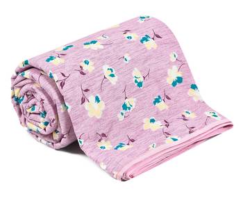 Pink Be Wangle Floral Printed Reversible Single Bed Dohar AC Blanket 4