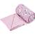 Pink Be Wangle Floral Printed Reversible Single Bed Dohar AC Blanket