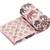 Pink Be Wangle Traditional Printed Reversible Double Bed Dohar AC Blanket