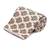 White Be Wangle Floral Printed Reversible Double Bed Dohar AC Blanket