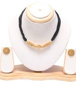 Traditional maharashtrian mangalsutra with earrings