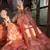 blush pink  embroidered kanchipuram silk blend saree with blouse
