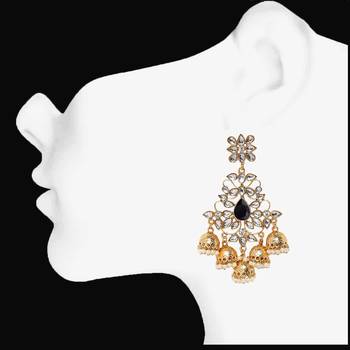 Black pearl jhumkas 2