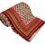 Jaipuri Gold Print Cotton Double Razai Quilt