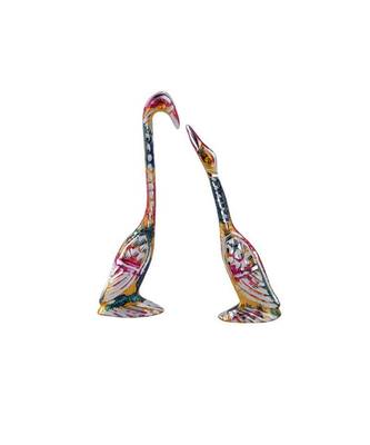 Pair of Kissing Swan/Duck Home Decor Showpiece 1
