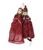 Rajasthani Famous Handmade Puppets (Multicolour)