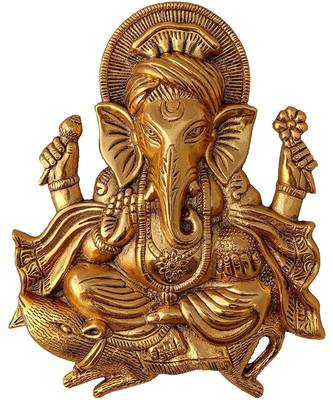 Metal Ganesh Idol Statue Wall Hanging for Home Decor Wall Decor 1