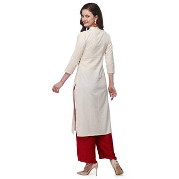 White embroidered cotton embroidered-kurtis 3