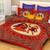 Jodhpuri Printed Designer Indian Bed Sheet With Two Pillow Cover