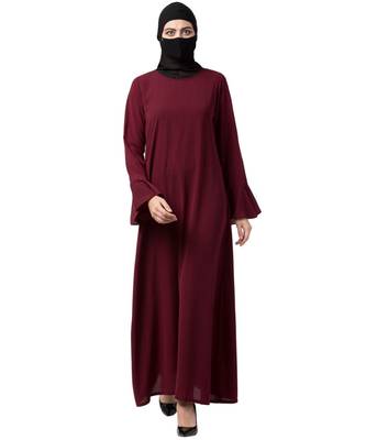Musheco Abaya With Bell Sleeves 2