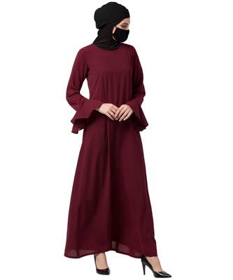 Musheco Abaya With Bell Sleeves 5