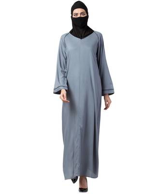 Musheco Rayon Cotton Abaya 1