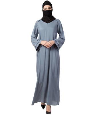 Musheco Rayon Cotton Abaya 2