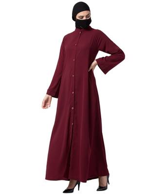 Musheco Front Open Abaya 4