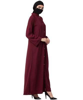 Musheco Front Open Abaya 5