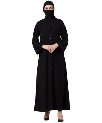 Musheco Front Open Abaya 1