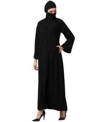 Musheco Front Open Abaya 4