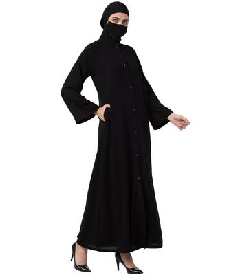 Musheco Front Open Abaya 5