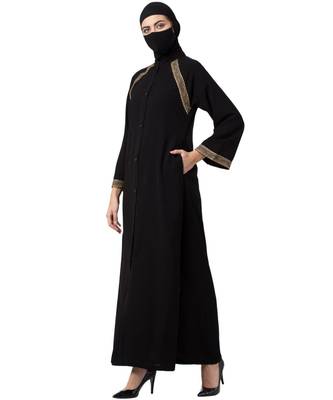 Musheco Abaya With Lacework 5