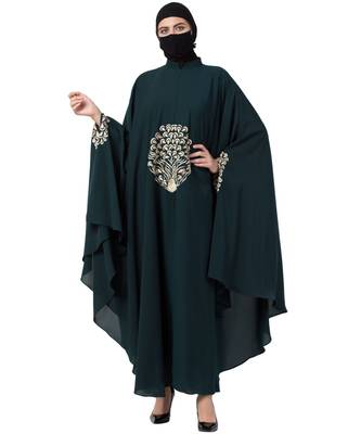 Musheco Irani Kaftan With Chikan Embroidery 1
