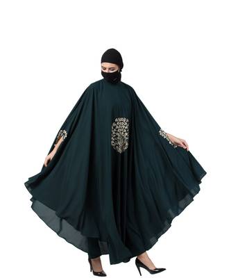 Musheco Irani Kaftan With Chikan Embroidery 5