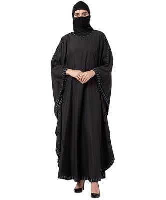 Musheco Kaftan Abaya With Striped Border 1