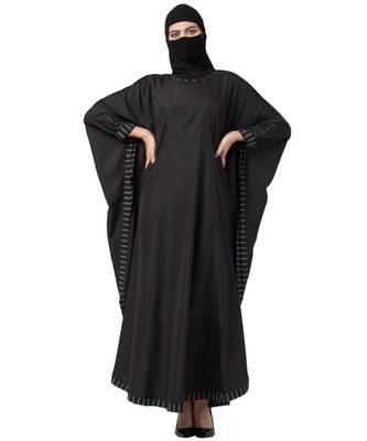 Musheco Kaftan Abaya With Striped Border 2