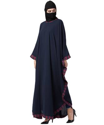 Musheco Kaftan Abaya With Striped Border 3