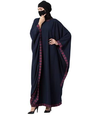 Musheco Kaftan Abaya With Striped Border 4
