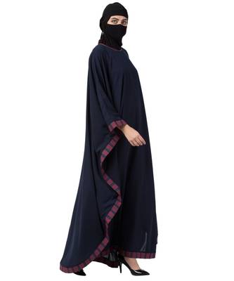 Musheco Kaftan Abaya With Striped Border 5
