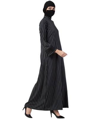 Musheco Modest Dress In Stripes 5
