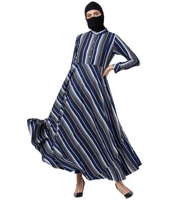 Musheco Modest Dress With Umbrella Flare 1