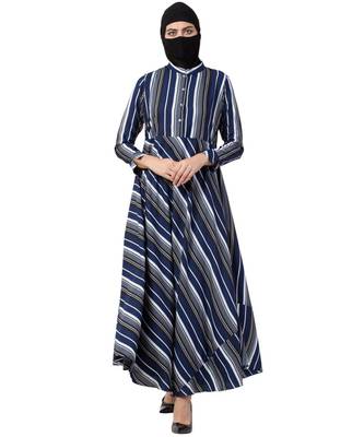 Musheco Modest Dress With Umbrella Flare 2