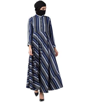 Musheco Modest Dress With Umbrella Flare 3