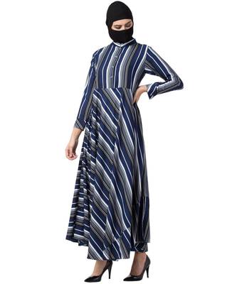 Musheco Modest Dress With Umbrella Flare 5