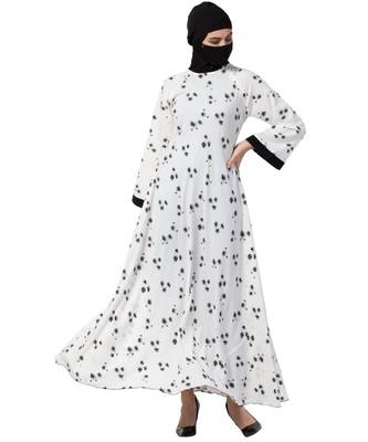 Musheco Beautiful Dress In Black & White Print 1