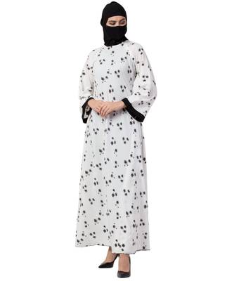 Musheco Beautiful Dress In Black & White Print 2