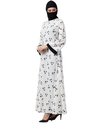 Musheco Beautiful Dress In Black & White Print 5