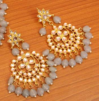 Grey crystal necklace-sets 2