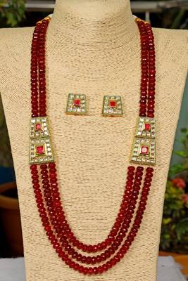 Red onyx necklace-sets 1