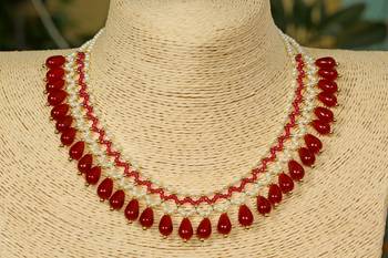 Multicolor onyx necklaces 1